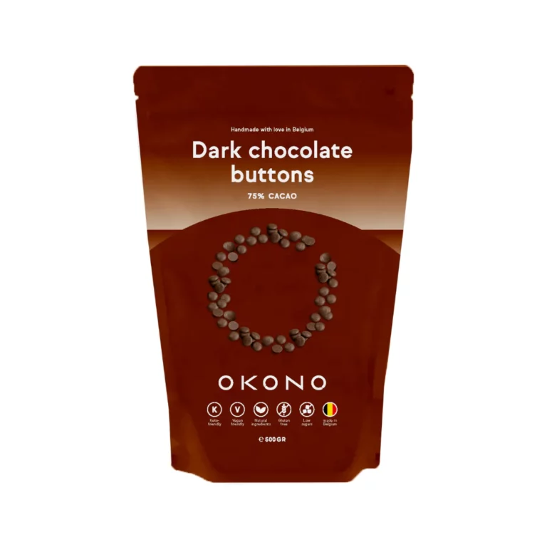 Okono donkere chocolade buttons