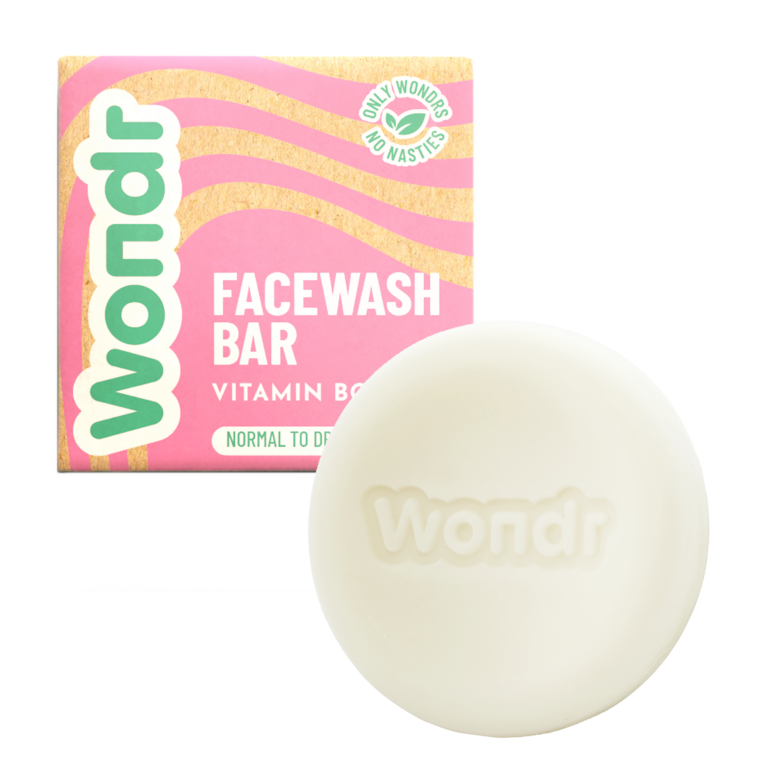 wondr face wash bar | vitamin boost